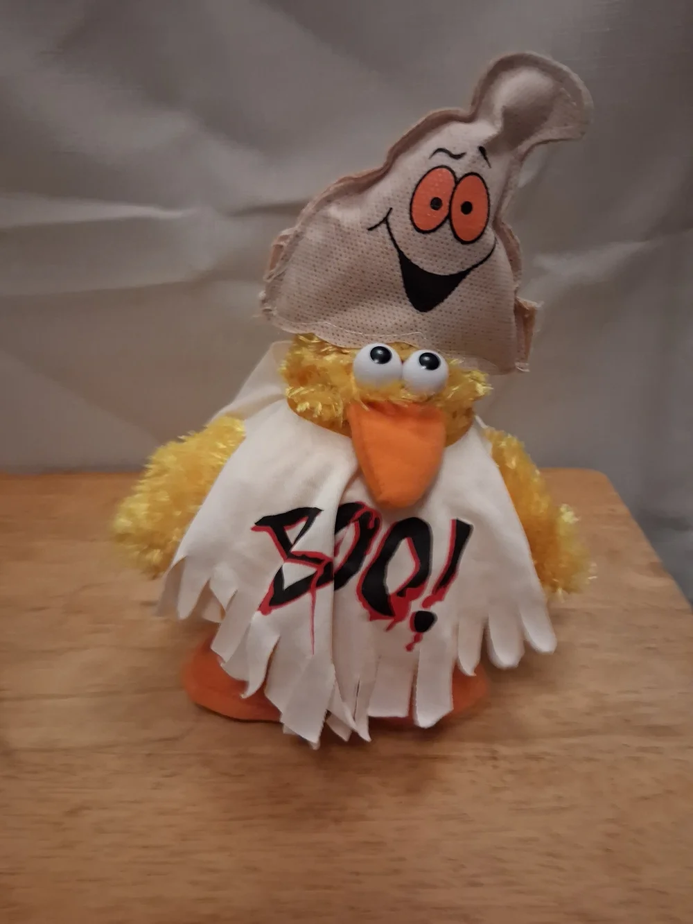 Rare Dan Dee Sesame Street Big Bird Ghost Plüsch Tier Boo! Halloween - Collector